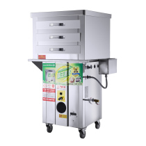 Dao Sheng Lian powder machine Commercial Guangdong drawer type stall one pump a gas electric Stone Mill coaster oven