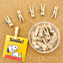 20 log small cramp nails to sign photo clips Creative soft wood slats Felt Wall Trim Workword Nail Press