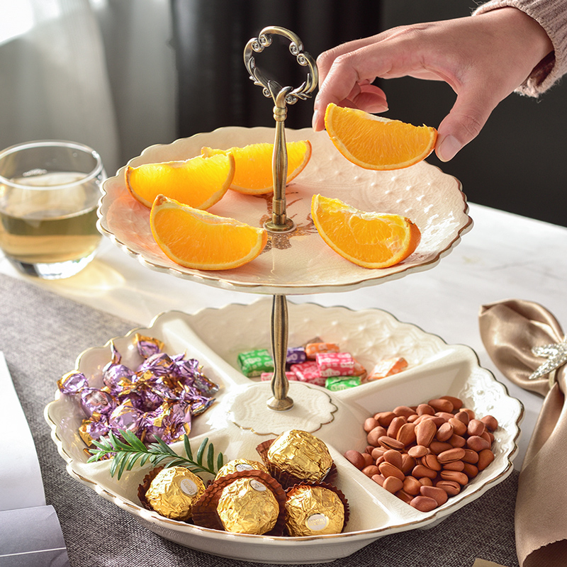 [42.78] Creative household fruit tray, dried fruit tray, European