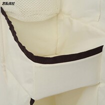 Crib storage bag Hanging bag Bedside diaper diaper bag Bedside storage bag Storage rack