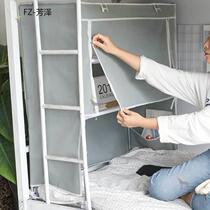 Bed wardrobe female dormitory student bedroom artifact upper bunk lower bunk storage small wardrobe bedside bed tail rack