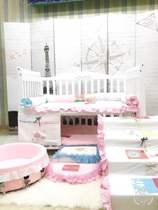 Etis Korean Bed Korean Crib Double Pet Bed Princess Bed Pet Nest Removable