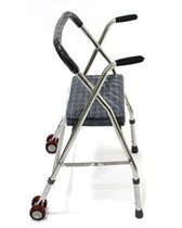 Elderly push the elderly crutches chair stool scooter Walker patient chair home patient stool foldable