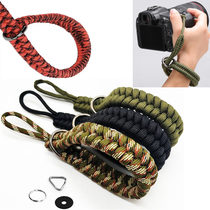 Handwoven camera hand wristband Canon 80D 80D 90D R5 R5 Z6 Z5 Z6 Z7 Z7 hand hanging rope