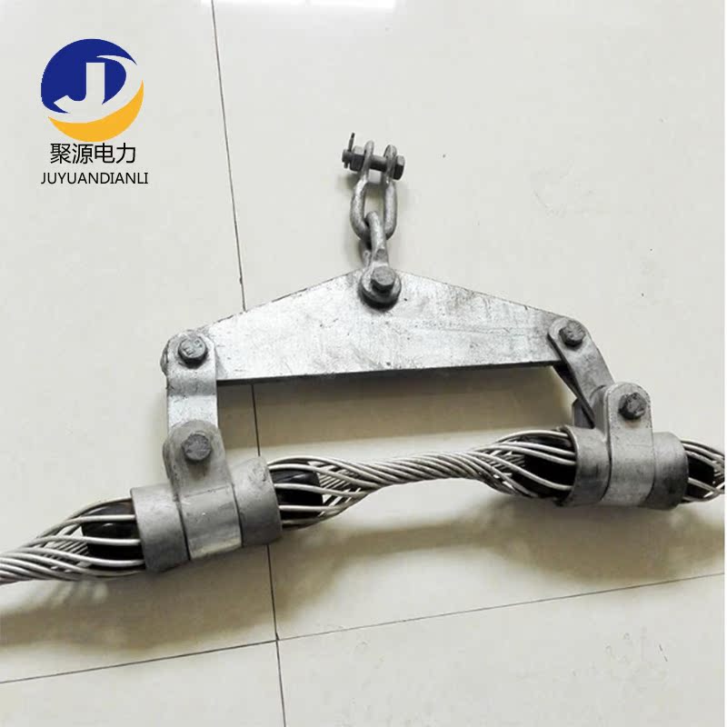 ADSS cable pre-stranded wire double overhanging clamp Cable hanger Linear tower cable support manufacturer direct supply