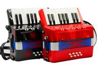 Children 8 Bess 17-key childrens accordion childrens musical instrument toys Tone piano paint baby birthday gift