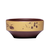 Yixing Purple Sand Master cup tea cup small Cup Kung Fu Tea Cup handmade mud painting landscape bucket Cup