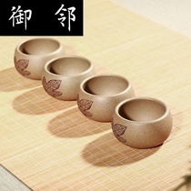 Yixing original mine purple sand cup full handmade tea cup Puer Cup Tea Cup Master Cup fresh wind tea cup iJS