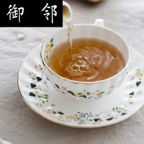 ll Home small flower season coffee English Black Tea Afternoon tea Flower tea utensils High bone China pastoral four-person set