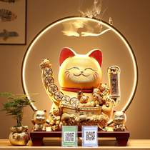 Lucky cat ornaments Store opening gift ideas Cashier automatic beckoning shaking hands Ceramic king size Lucky cat