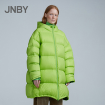 JNBY Jiangnan cloth winter New down jacket oversize hooded light coat 5K9710480YS