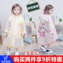 Childrens raincoat Boys Childrens kindergarten for school rain clothes Baby girl students Transparent cloak style Cute Rain Cape