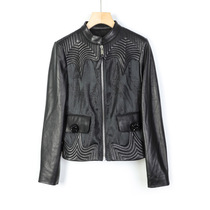  (Exclusive to Xiaoran fans)(ME queen)New heavy industry stitching leather jacket 13A206Z