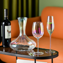 European style luxury glass wine wine decanter wine set creative home tall glass crystal glass champagne glass