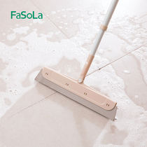  Japanese bathroom floor wiper board Household magic broom broom sweeping hair artifact Scraping floor wiper
