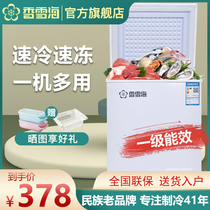 Xiangxuehai household small first-class energy efficiency mini rental frozen refrigeration horizontal small refrigerator BD BC-60S118