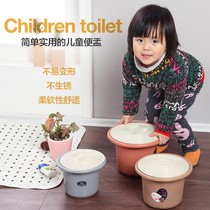 Home with lid-style thickened childrens pregnant womens elderly spittoon up night night pots Bedrooms Adult urinals Urinals Bedpan