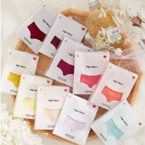 France ~ graphene No-scratches high-play antibacterial underpants with low waist and no marks full-pack hip-triangle pants bottom pants