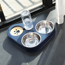 Dog Bowl Cat Bowl Rice Bowl Cat Puppies Automatic Drinking Food Bowl Dog Bowl Dog Pot Cat Food Pets