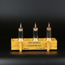 Bar decoration box bartending storage box bitter essence bottle storage box decoration box storage box placement box