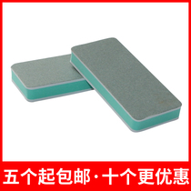 Mobile phone repair double-sided polishing cotton wenplay polishing double-sided block polishing plate sandpaper polishing block polishing strip