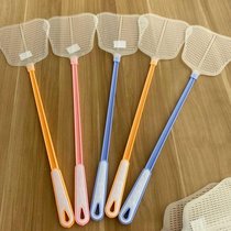 Fly swatter cant break household durable old-fashioned white-headed cooked glue plastic fly swatter thickened and extended insect repellent and mosquito repellent swatter