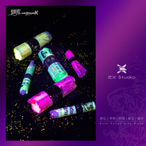 (WK library) 48 degree fluorescent candle combination set Ex Studio luminous ins fragrance candle