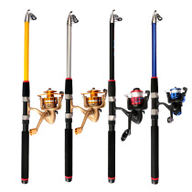 Daiwa Dawa fishing rod with wire-rewinding wheel set of hand-rocking machine lever pulley sea hook fishing rod suit