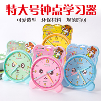 Dorky hour learner First grade early teaching with clock face students cognitive time King-size clock face model
