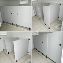 Simple l-type t-type toilet partition site color steel room public toilet partition door toilet urinal baffle