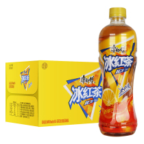 Jiangsu Zhejiang Shanghai and Anhui Master Kang ice Tea 500ml*30 bottles of lemon tea ice tea drink