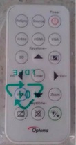 Original OPTOMA Otu code S315 S316 X316 X315 IR29033 projector remote control