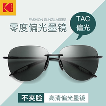 Kodak sunglasses 2022 summer new mens pilots polarized driving sunglasses for special clams glasses