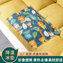 Summer gel ice pad cooling computer sedentary water-free car cooling pad Household student cold pillow and chair mat