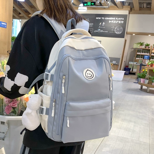 Школьный рюкзак, сумка, для средней школы, подходит для студента, простой и элегантный дизайн, коллекция 2023