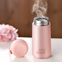304 stainless steel thermos lady cute portable summer small capacity water cup Mini small student cup bottle