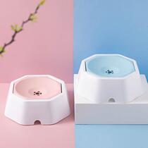 Pet Bowls Pets Floating Bowls of Cat Bowls Dogs Drink Water Anti Splash not wet Mouth Cat Dog Bowls Pet Automatic Drinking Water
