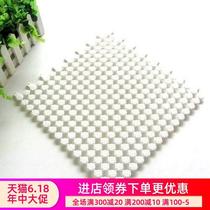 a sink splash proof water pad tank pad pool drain board anti-clogging filter water pad washing dishes and washing dishes filter water barrier