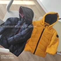 21 years new European single boy baby clip cotton wool suit jacket even hat winter warm black blue yellow