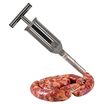 Meat sausage enema to make sausage artifact manual irrigation sausage tool household stainless steel irrigation casing pork self-made