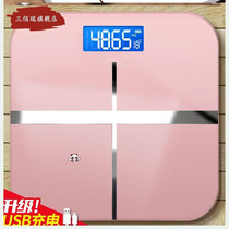 Rechargeable electric weight scale scale human body electric weight scale precision electronic scale household weight scale adult female weight scale