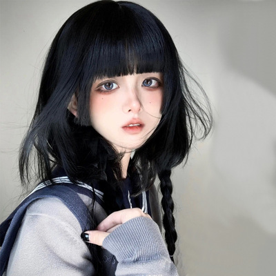 taobao agent Wig for princess, hair mesh, cute Japanese helmet, internet celebrity