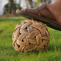 Cuju ball Rattan ball Hand woven Hanfu props Bamboo ball Finished products Decorative crafts Ancient Cuju football