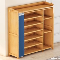 Nanzhu Shoe Rack Subsimple Multilayer Dust-Proof Domestic Doorway Dormitory Gnaguan Large Capacity Solid Wood Containing Shoes Cabinet