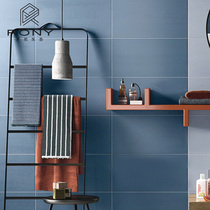 Net red color macaron tiles Bathroom kitchen blue bathroom glazed tiles Bathroom wall tiles Toilet floor tiles