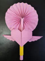 Childrens toy fairy pull flower magic wand origami handmade work Barala little magic Fairy Christmas gift