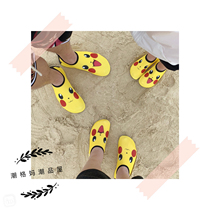 Day single parent-child sandals children cartoon diving shoes non-slip anti-scratch treasure skin skin swimming shoes indoor shoes