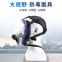 Gas mask long tube air respirator mask RD40 threaded interface gas mask with canister anti-fog