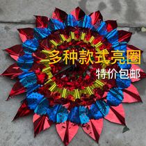 1 6 rice paper ball bright wreath bright flower heart cloth wreath paper cloth couplet paper flower head paper hemisphere funeral