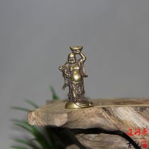 Pure brass Mailford Laughing Buddha Buddha Buddha Copper Miller Buddha Fast Buddha Favorite Copper Antiquity